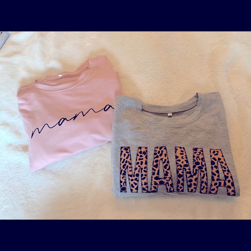 MAMA Crew Cut Sweatshirts